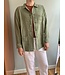 Le grenier du lin Veste "JAZZ / OLIVE "