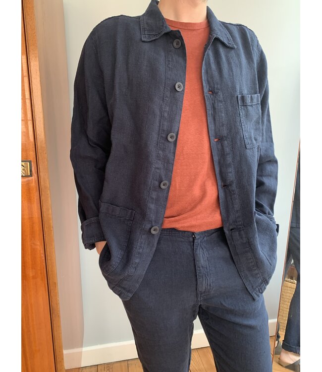 Le grenier du lin Marineblauw jazzjack