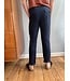 Le grenier du lin Pantalon en lin  Mesrine marine