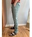 Le grenier du lin Pantalon en lin  Mesrine green blue