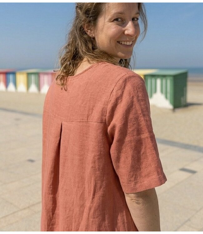 Robe en lin Ibiza – Robe estivale légère, naturelle et élégante