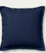 Taie d'oreiller en lin bleu de chine