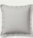 Taie d'oreiller en lin gris clair