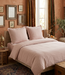 Housse de couette en lin nude
