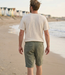 Le grenier du lin Olive linen Bermuda shorts