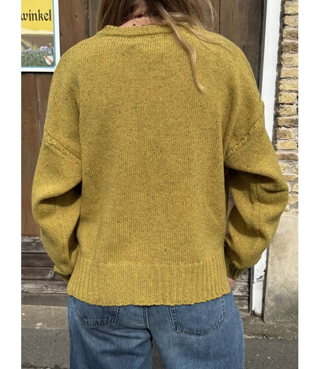 Pull irlandais C315 LICHEN