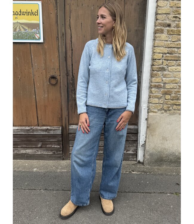 Gilet irlandais A512 PALE BLUE
