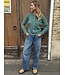 Gilet seagreen laine & cachemire