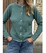 Gilet seagreen laine & cachemire