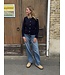 Gilet bleu marine laine & cachemire