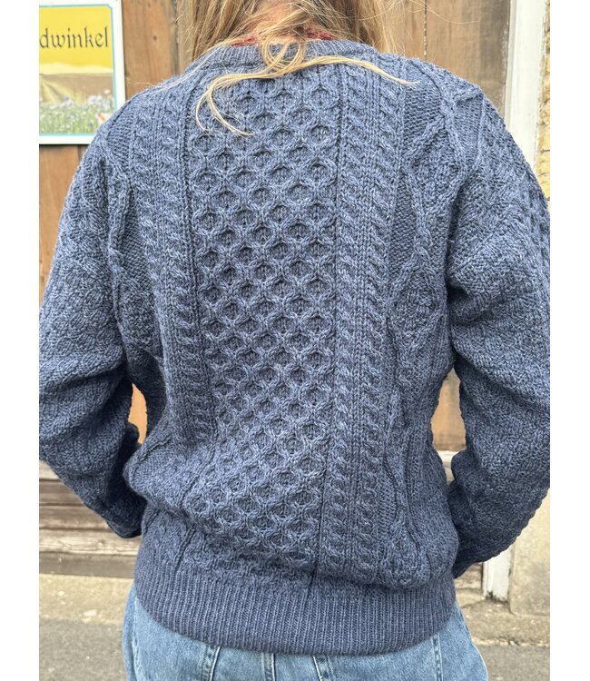 Pull Femme Aran Col Rond Caspian