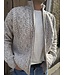Gilet Homme Zippé Oatmeal – Maille Irlandaise Écrue avec Poches
