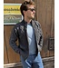 Gilet Homme Zippé Charcoal – Maille Irlandaise avec Poches