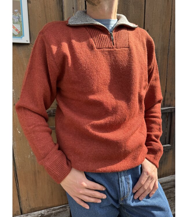 Pull irlandais A227H RUSSET