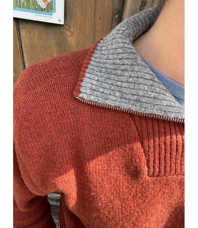 Pull irlandais A227H RUSSET