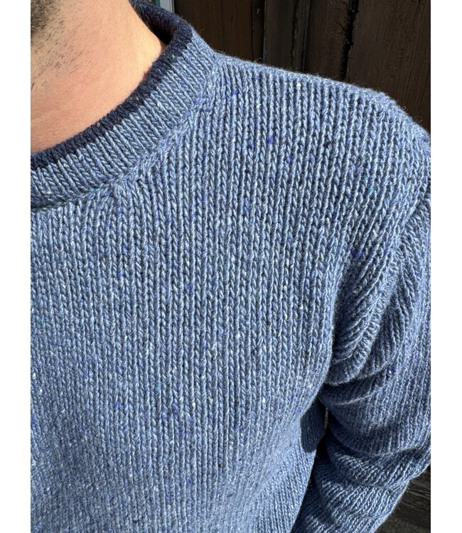 Pull irlandais A469 BLEU OCEAN