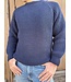 Pull Irlandais Homme Col Rond Bleu Marine