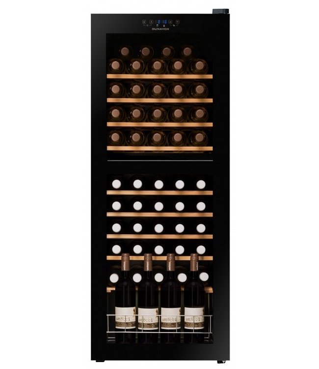 Weinkuhlschrank Mit Glastur Dunavox Dx 54 150dk Dubbeglas Shop