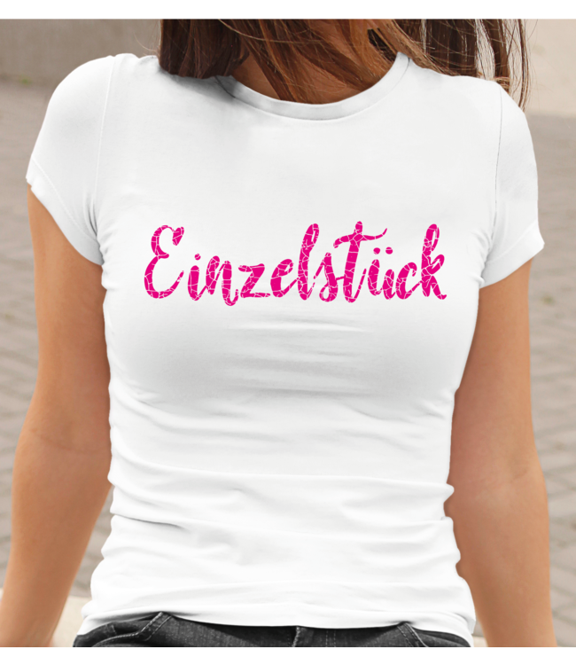 Einzelstuck T Shirt Damen Herren T Shirt Mit Farbauswahl Dubbeglas Shop