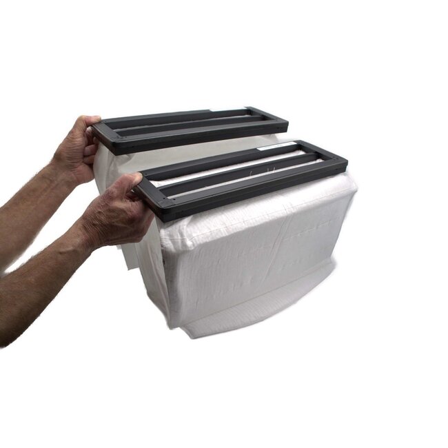 HQ-Filters Systemair BF VTR 300 Filter Set F7 + G4 (2 Stück) - HQ-Filters Hausmarke - NanoWave Beutelfilter - ePM2.5 ≥ 70% + Grob ≥ 50% - 212478 / 212479