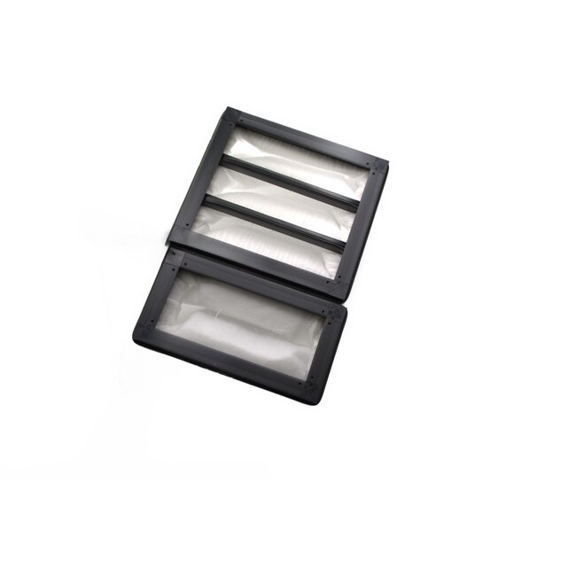 HQ-Filters Systemair BF VR250 EH/B ECH/B Filterset F7 + G4 (2 Stück) - HQ-Filters Huismerk - Schlauchfilter - ePM2.5 ≥70% + Grob ≥50% - 12441 / 12442 / 212465 / 212466