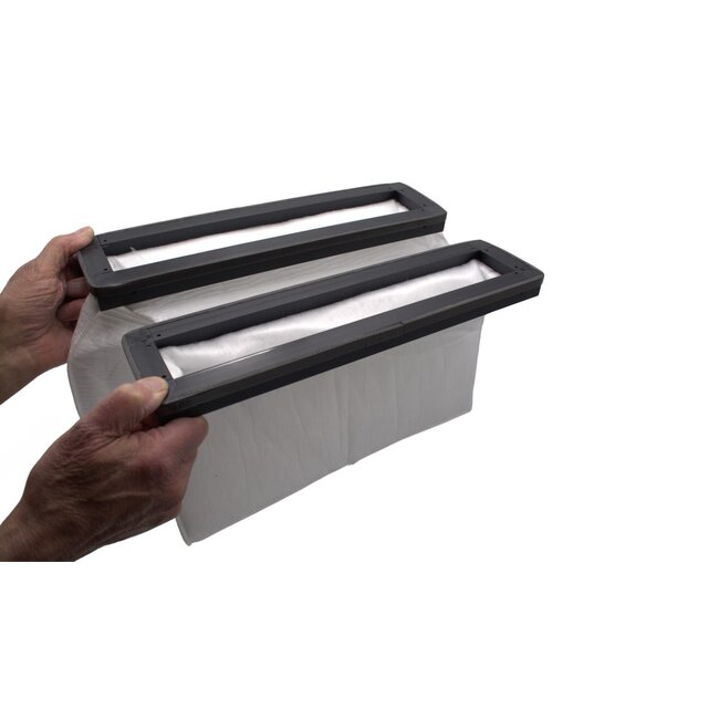 HQ-Filters Systemair BF VTR 250 Filtersatz F7 + M5 (2 Stück) - HQ-Filters Huismerk - Beutelfilter - NanoWave - Grob 70% + ePM1 60% - 211123 / 211125