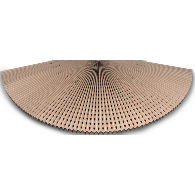 HQ-Filters Faltenfilter 0,75 × 13,46 m - Dicke 65 mm - Industrieluftfilter - Für Spritzkabinen und Lackieranlagen - Hoher Wirkungsgrad 98,1%