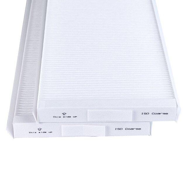 HQ-Filters Zehnder ComfoAir Q 350/450/600 Filterset G4+G4 (2 Stück) – 160×500 mm