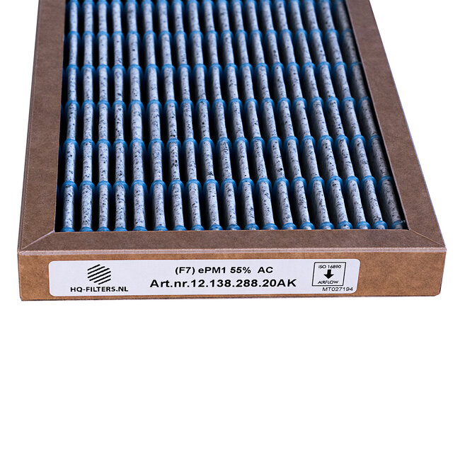 HQ-Filters Brink Renovent Small and Excellent 180 | Kohlefilter (Kohle)