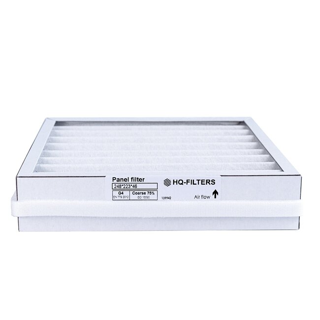 HQ-Filters Inventum Modul-AIR Rot/Blau-Filter G4 - HQ-Filters Hausmarke - 248×223×46 mm - ISO Grob 75% - Z-Line Konstruktion - Kompatibel mit S1090030