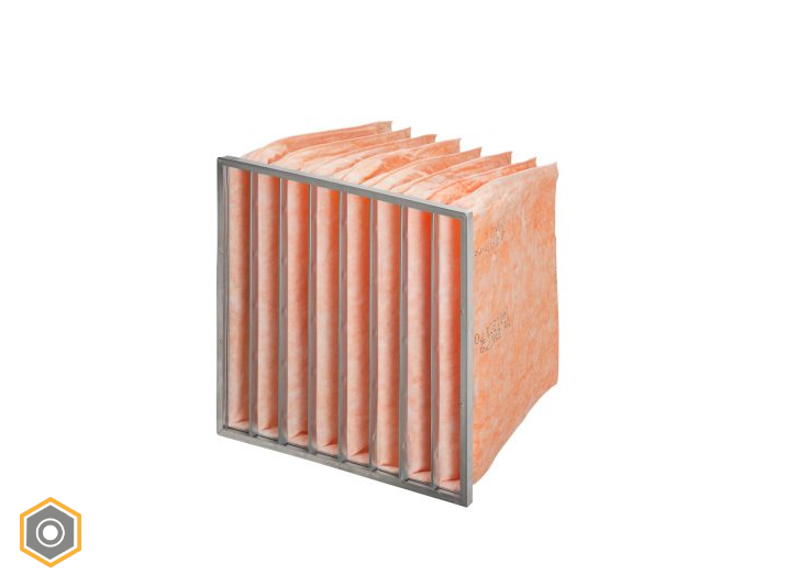 Synthetische Taschenfilter aus eigener Herstellung M6 - ePM10 65%