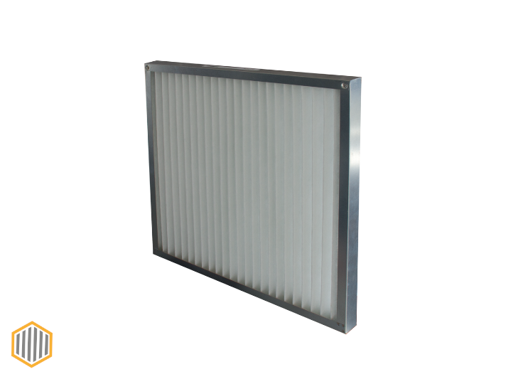 Paneelfilter-Metallrahmen Serie PFM-G2-F7
