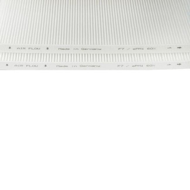 HQ-Filters Itho HRU ECO 250 / 300 F7 Filterset (2 Stück) – HQ-Filter Eigenmarke – 380×406×18 mm – ePM1 60 %