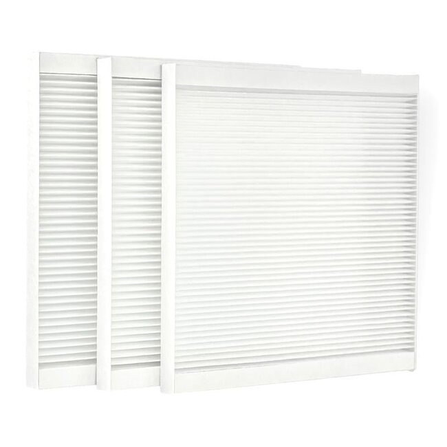 HQ-Filters Vasco DX4/DX5/DX6 Filtersatz - 3 Stück | G4+G4+F7 | 275×275×20 mm | HQ-Filters Hausmarke