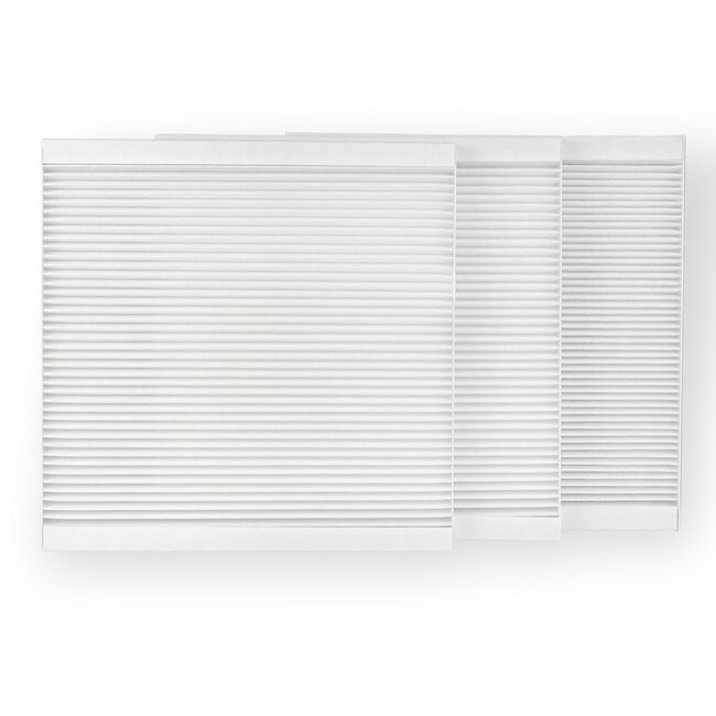 HQ-Filters Vasco DX4/DX5/DX6 Filtersatz - 3 Stück | G4+G4+F7 | 275×275×20 mm | HQ-Filters Hausmarke