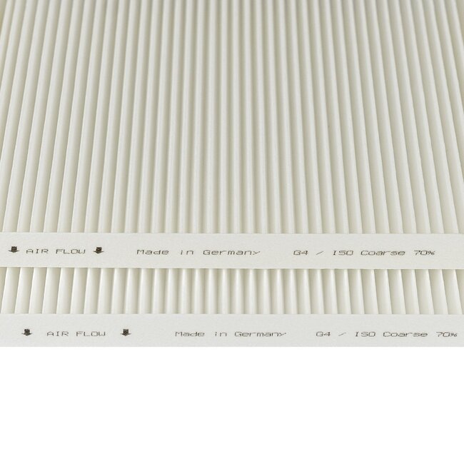 HQ-Filters Vasco D400 II Filtersatz - 2 Stück | G4+G4 | 230×230×20 mm | HQ-Filters Hausmarke