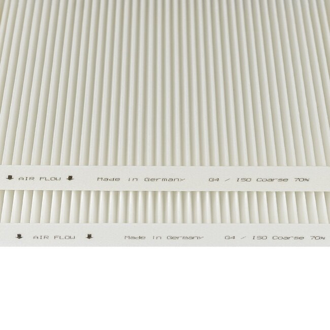 Vasco Vasco D400EP II Filtersatz - 2 Stück | G4+G4 | 230×275×20 mm | HQ-Filters Hausmarke