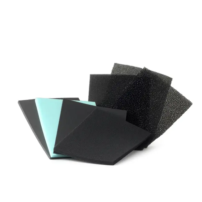 HQ-Filters PPI 45 Bespoke Filter Cloth - Schwarzer Polyester-Filterschaum - Für die Feinfiltration von Luft - Offene Zellstruktur - Verschiedene Stärken - Nur zur Verwendung in der Luft