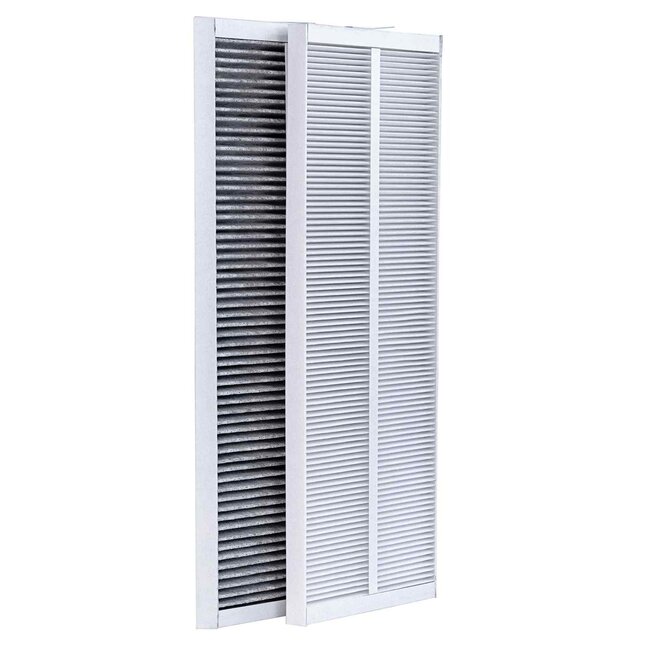 HQ-Filters Zehnder ComfoAir PRO 300 Aktivkohlefilter-Set F7 + G4 - 160×500×20 mm - ePM1 60% - Zuluft - Frischeduftalternative - HQ-Filter Hausmarke