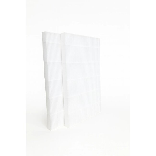 HQ-Filters Itho Daalderop HRU ECO 150 / 200 F7 Filterset (2 Stück) – HQ-Filter Eigenmarke – 150×258×20 mm – ePM1 70 % – Pollenfilter