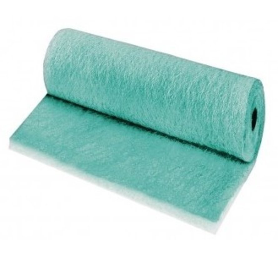 PaintStop filter mat green 1000 × 2000 mm - Customised - Glass fibre filter for paint mist extraction in spray booths