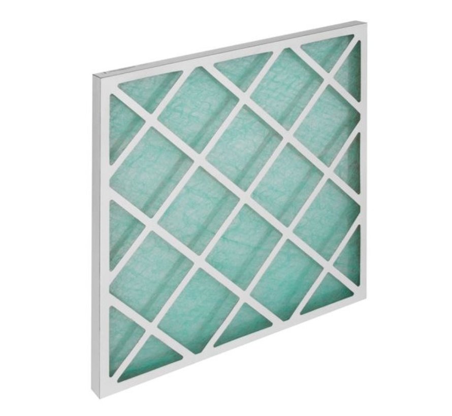 G4 panel filter with cardboard frame – 490 × 490 × 45 mm – ISO Coarse 75% – Suitable for ventilation and air handling systems