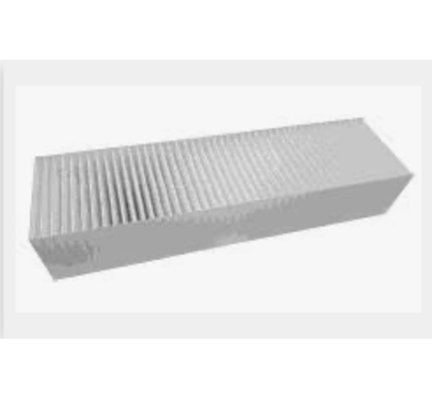 Climarad S-Fan(+) Filter - HQ-Filters house brand - 275×75×50 mm - 100% synthetic - 1 piece