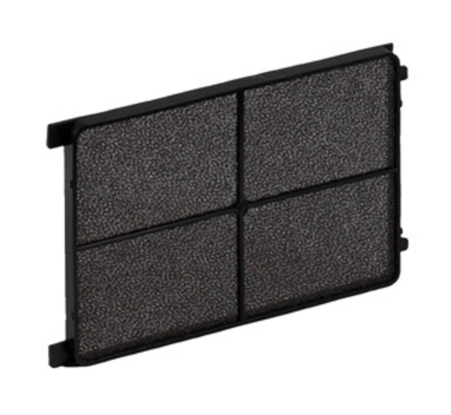 Zehnder cover grille CLD / CLD-P - black- 10 pieces