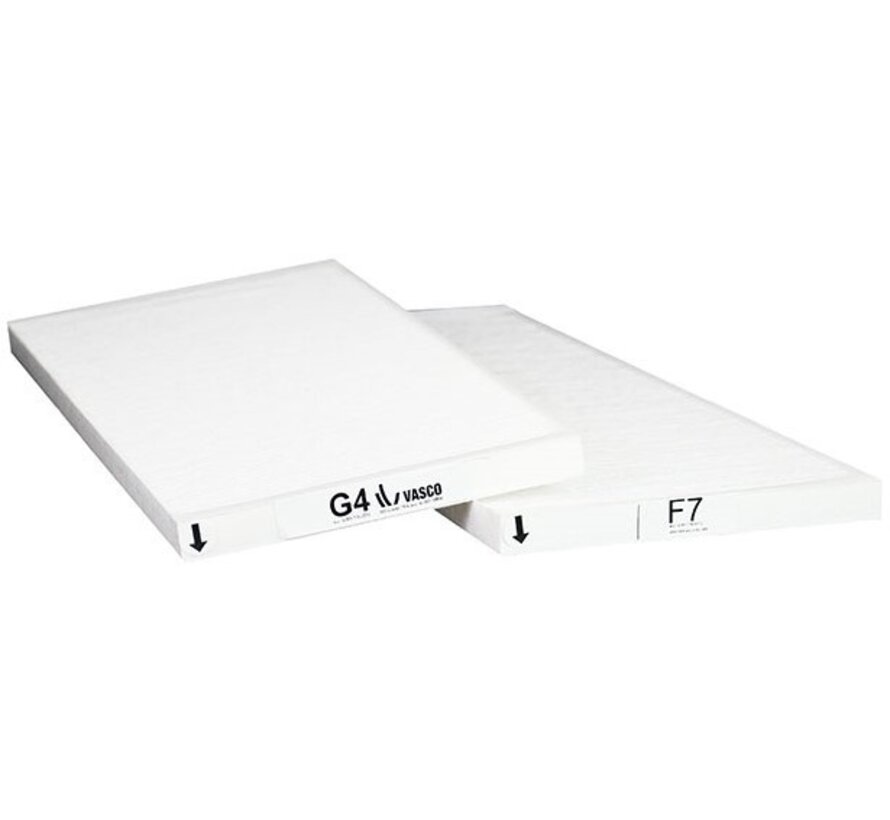 Vasco X350 / X500 - Pollen filter set G4/F7