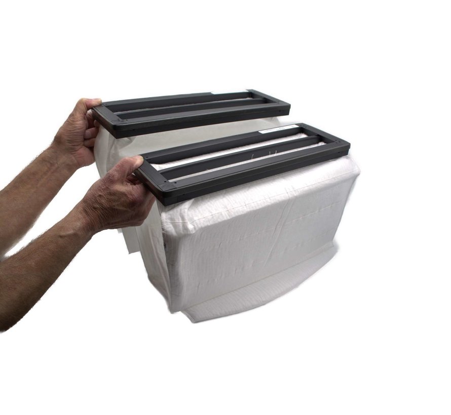 Systemair BF VTR 300 Filter Set F7 + G4 (2 pieces) - HQ-Filters House Brand - NanoWave Bag Filters - ePM2.5 ≥ 70% + Coarse ≥ 50% - 212478 / 212479