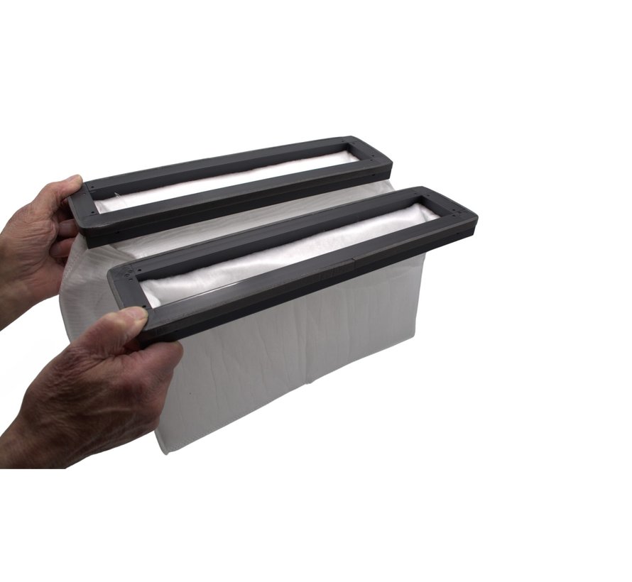 Systemair BF VTR 250 Filter set F7 + M5 (2 pieces) - HQ-Filters Huismerk - Bag filters - NanoWave - Coarse 70% + ePM1 60% - 211123 / 211125