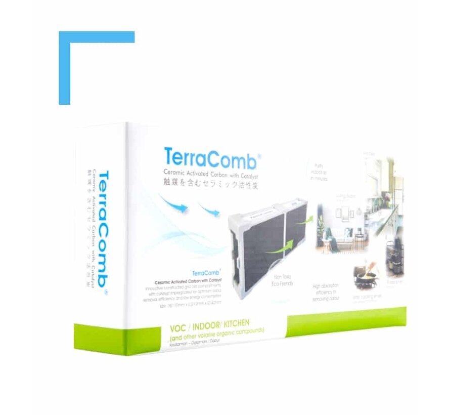Terracomb highly efficient odour eliminator for kitchen odours