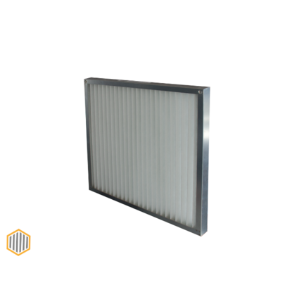 Panel filter metal frame Series PFM - G2 - F7