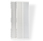 Zehnder ComfoAir Q G4 Filter set (2 pieces) - Original - 160×500×20 mm - ISO Coarse 60% - Article number 400502012 - For Q350 / Q450 / Q600